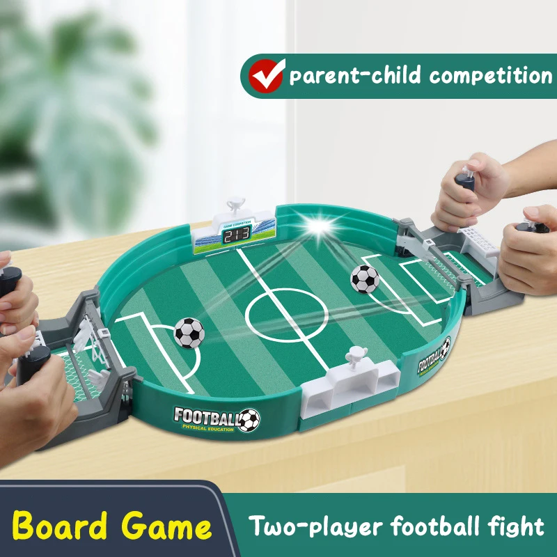 Mini Table Football Toys Desktop Sports Soccer Board Game Toys Family Party Tabletop Soccer Toy for Kids and Adult