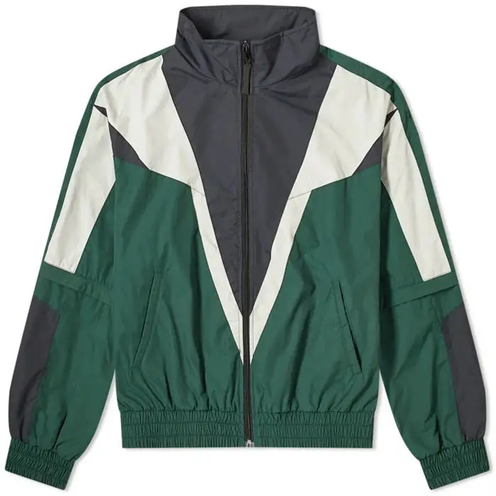 Unisex High Quality Nylon Zipper Tracksuit Set Custom Summer Clothing for Men and Women-Manufactured Spring Collection details