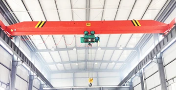 Single girder electric travelling 5 ton overhead crane for sale