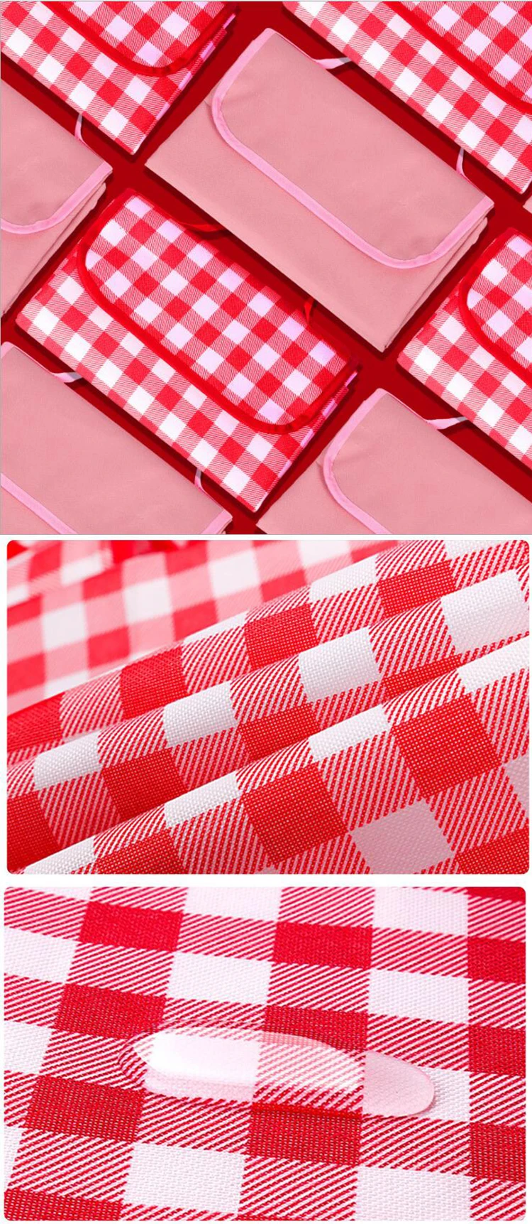 200x200mm Foldable sand proof camping waterproof blanket picnic Outdoor Travel beach blanket mat
