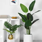 Banana Decoration Decorative High Quality Artificial Green Plant Artificial Banana Tree Bonsai Indoor Decoration