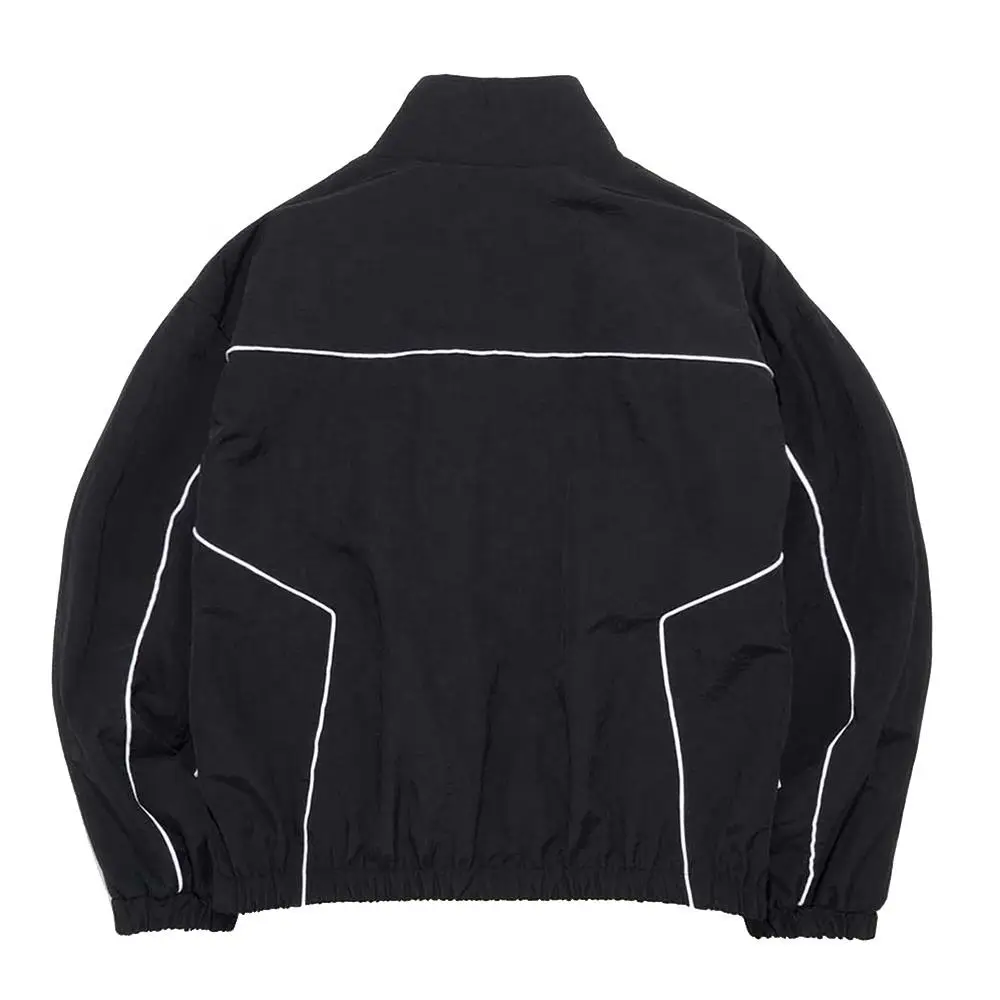High Quality Casual Sport Style Nylon Oversized Windbreaker Set Breathable and Windproof for Spring Custom Logo Eco-Friendly supplier