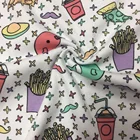Cotton Organic Printed Cotton Organic Certified 100% Organic Cotton Knitted Fabric Customized Print