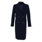 Coat Down Coat Huiquan Windproof Full Sleeve Trench Luxurious Double-breasted Woman Long Coat