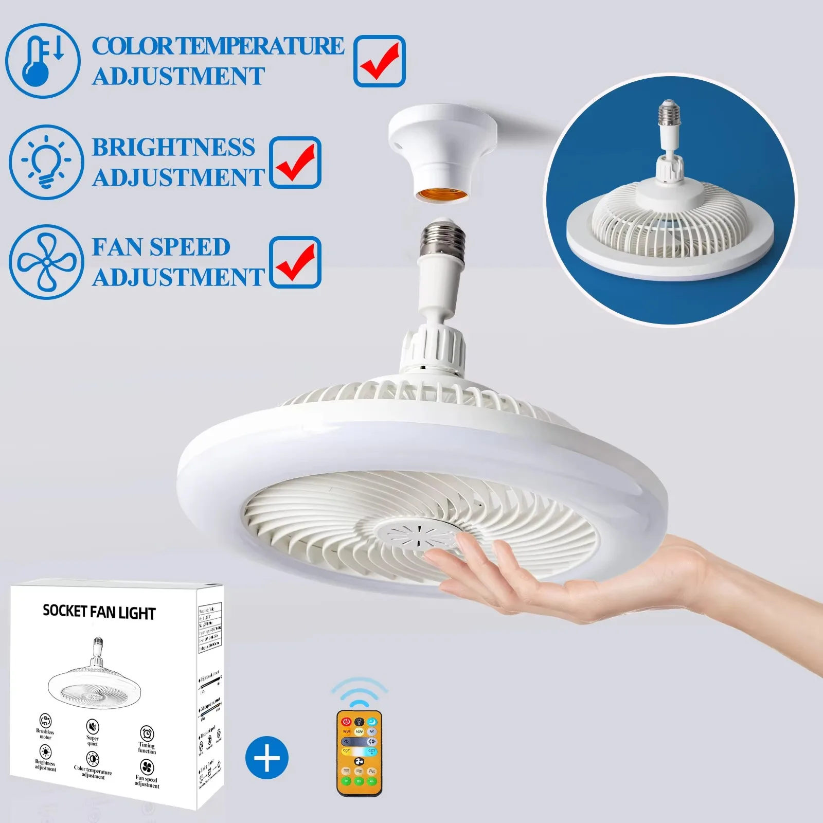 Ceiling Led Fan, 360 - detail 8