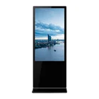 1080p Hd 43" 46" 49" 55" 65 Inch Indoor Wifi 1080p Hd Floor Stand Lcd Advertising Digital Signage Screen For Sale