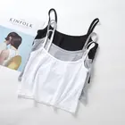 Top Tank Tops Ladies Women Casual Crop Top Clothing Sexy Basic White Workout Tank Tops Ladies Camisole
