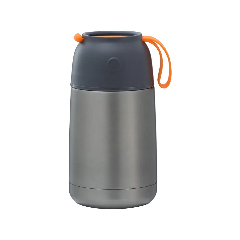 Double Wall Stainless Steel Lunch Box Kids Vacuum Thermos Food Jar Flask With Soup Spoon Vulcanus