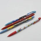 Ball Pen Pencil Set Pen Popular Slim Body Ball Pen Heat Transfer Colorful Ball Pen And Pencil Set