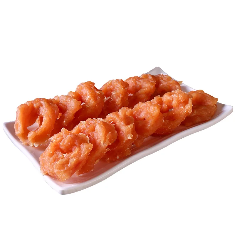 product wholesale pet snacks original cut chicken breast jerky air dried thin sliced single protein grain free low fat dog cat snacks-3