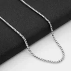 Pearl Necklaces New European And American Fashion Stainless Steel Pearl Chain Men's And Women's Necklaces