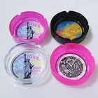 Ashtray Ashtray Custom Round Shape Beach Clear Glass Ashtray