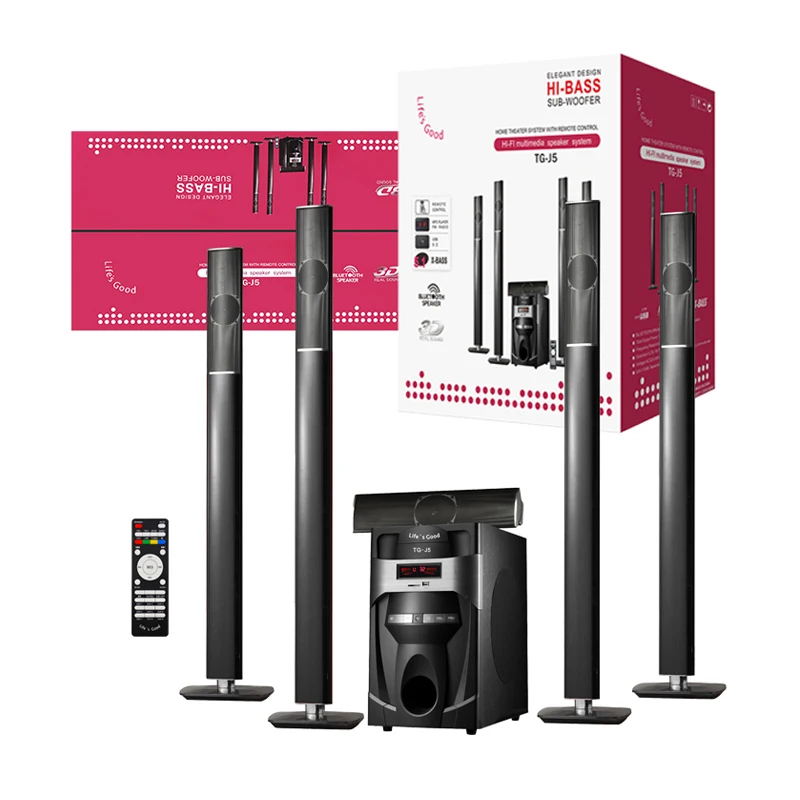 Cinema System Hifi System Audio Bt 5.1 