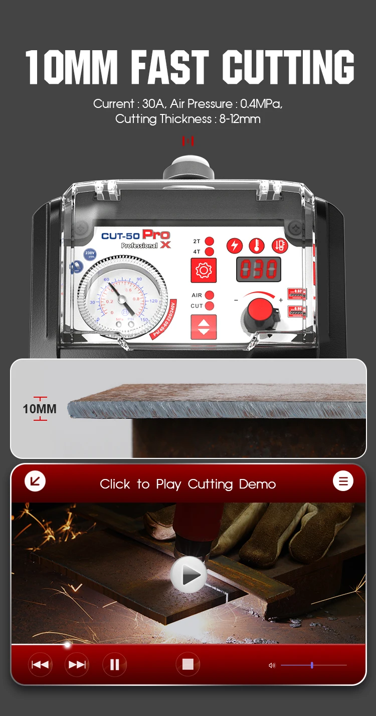 Built-in Compressor, ANDELI, CUT-50, 220vPROX - detail 8