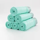 Plastic Family Use With Drawstring Bio Garbage Plastic Bag Biodegradable Use PBAT PLA Environmental Protection Materials