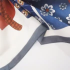 Bandana Scarf Wholesale Womens Silk Feeling Scarf Printed Satin Silk Hair Bandana Scarf