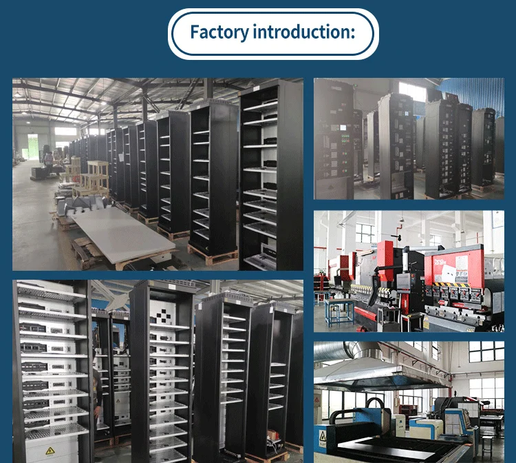 Server Rack Standard 19 Inch Mount Rack Network Cabinet With Steel Mesh Door(图15)