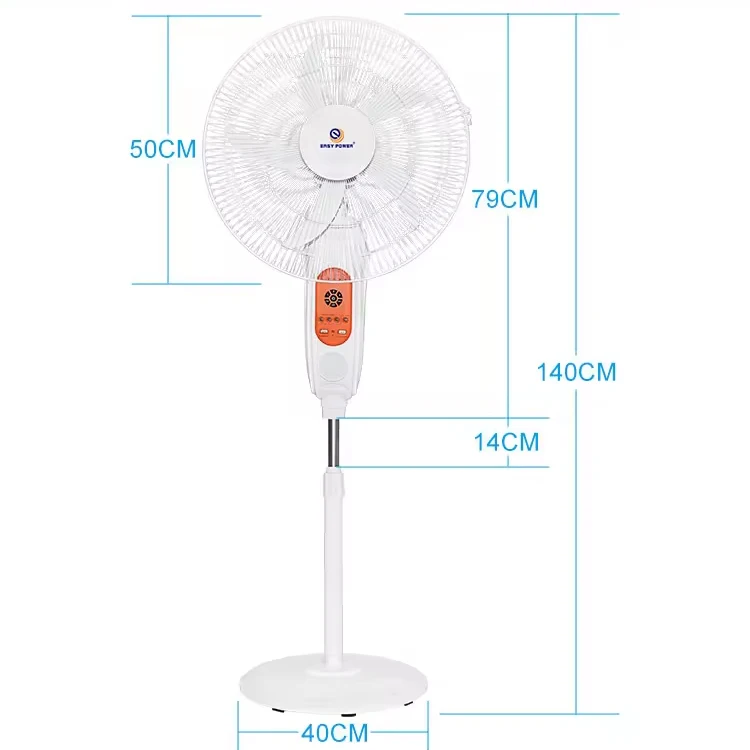 Control Solar Rechargeable Fan, LED, 18W, plastic - detail 18