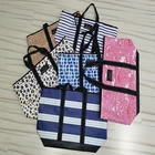 Bag Heavy-duty Leather Bottom Large Shopping Bag Daily Tote Bag Travel Package Outdoor Activity Storage Bag