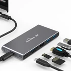 Hub Sata New Smart 6 IN 1 Type C Hub Ssd M.2 Sata Card Reader 4K Hdtv 6 Port Usb C Hub For Macbook Pro