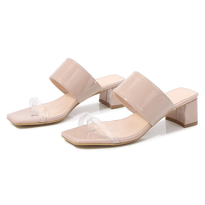 Shein Sandálias Femininas De Salto,Moda Feminina,Casual,Sapatos De  Salto,Quadrados,De Couro De Patenteado,Verão 2021 - Buy 2021 Verão Moda  Sexy Mulheres De Salto Alto Sandálias Chinelos Ao Ar Livre Casual Wear,Além  De Senhoras Tamanho