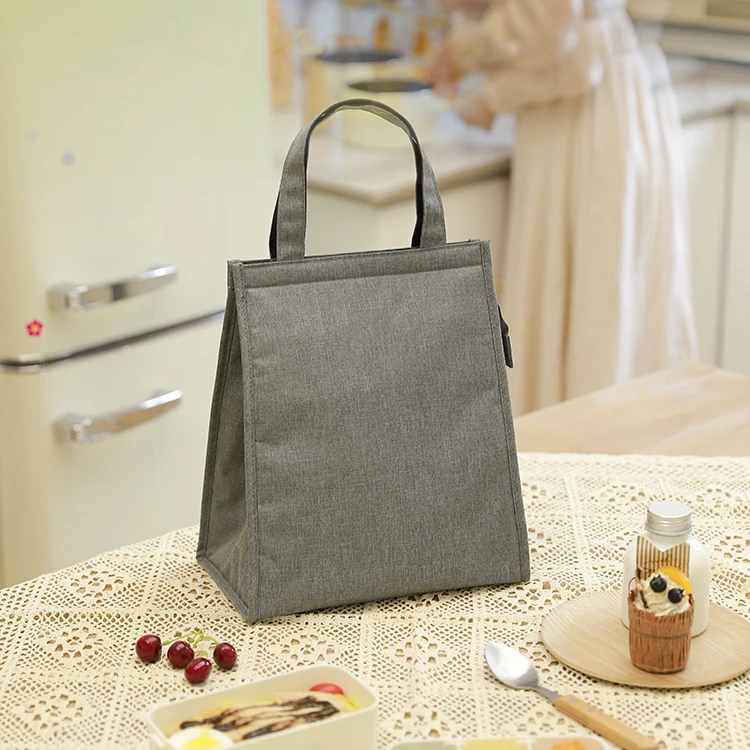 New Arrival Portable Bento Box Lunch Bag Tote Large Capacity Thickened Insulated Picnic Cooler Bags Made Durable Polyester for supplier