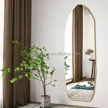 Good Price Special Design HD Imaging Explosion-proof Hanging Mirror For Living Bathroom Wedding Use