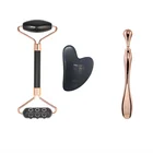 Beauty Cream New Arrival Germanium Beauty Facial Jade Roller Set With Gua Sha Eye Cream Massage Stick