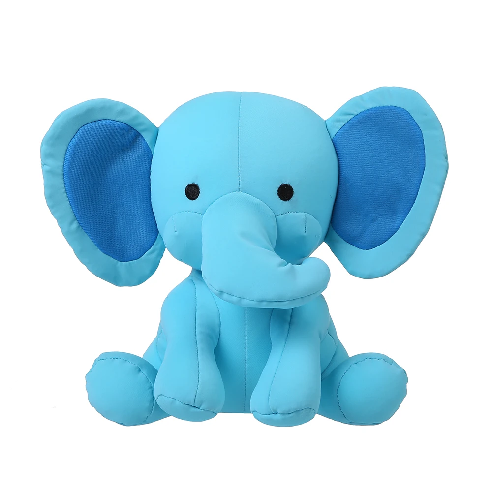 plush blue elephant