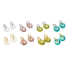 Drop Earrings Acrylic Hot Sale Best Quality Fashion Round Drop Earrings With Acrylic