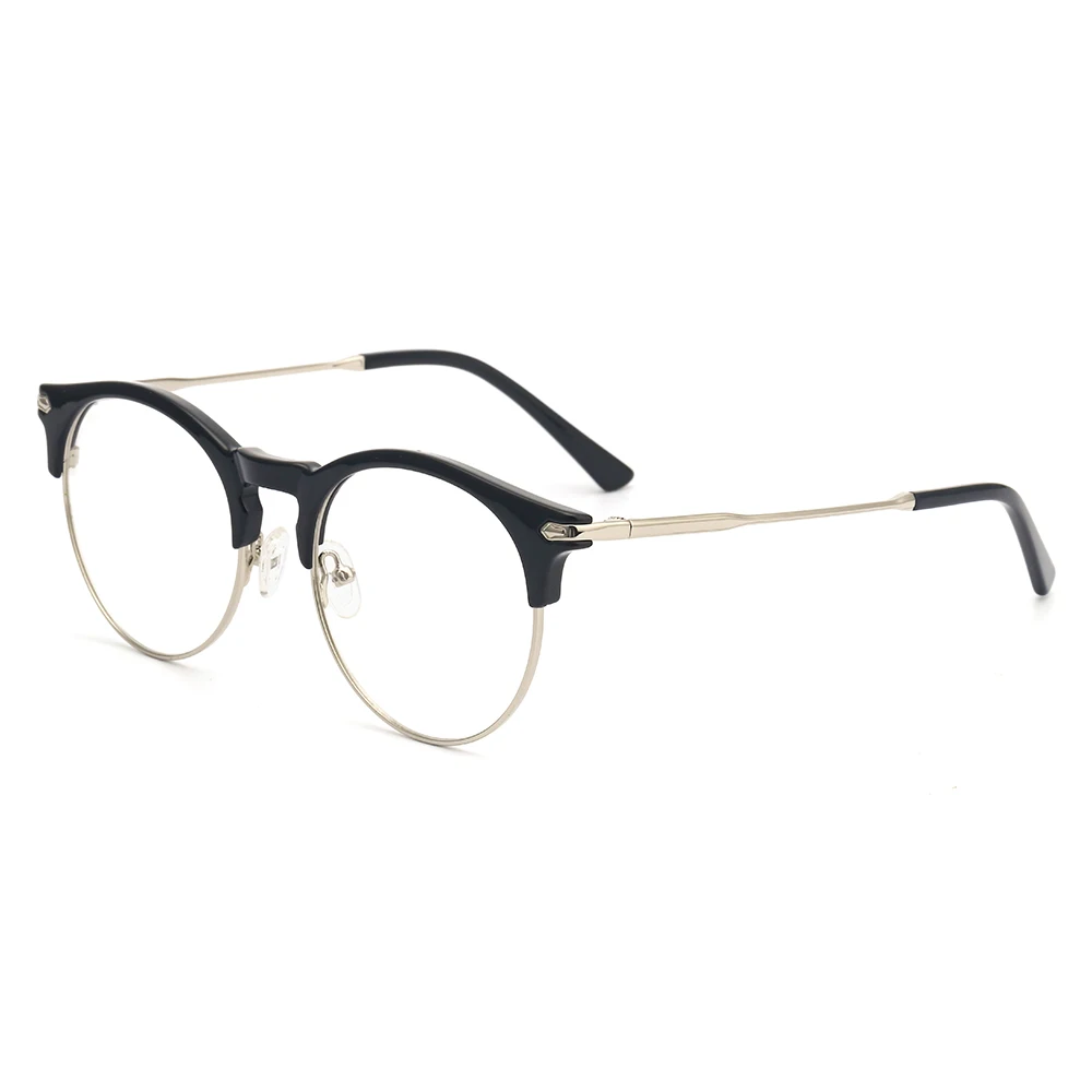 big gold frame glasses