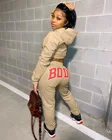 2021 Women's Hoodies Set 2 Piece Set Women Clothing 2 Piece Pants Set