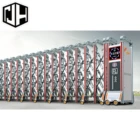 Gates Retractable Door Automatic Retractable Doors Made Of Stainless Steel For School Factory Gates