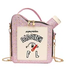 Unique 2021 Womens Crossbody Shoulder Bag Waterproof Shiny Petrol Shape Unique Purse Handbags For Women