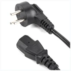 Cable The Cable DNT H03VV-F Euro Power Cords 10a 250v 3G0.75mm2 Israel Kema Keur Cable Power