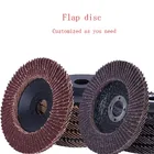 Grinding Wheel Louvre Blade Abrasive Flap Disc Grinding Wheel Angle Grinder Polishing Wheel For Metal Grinding