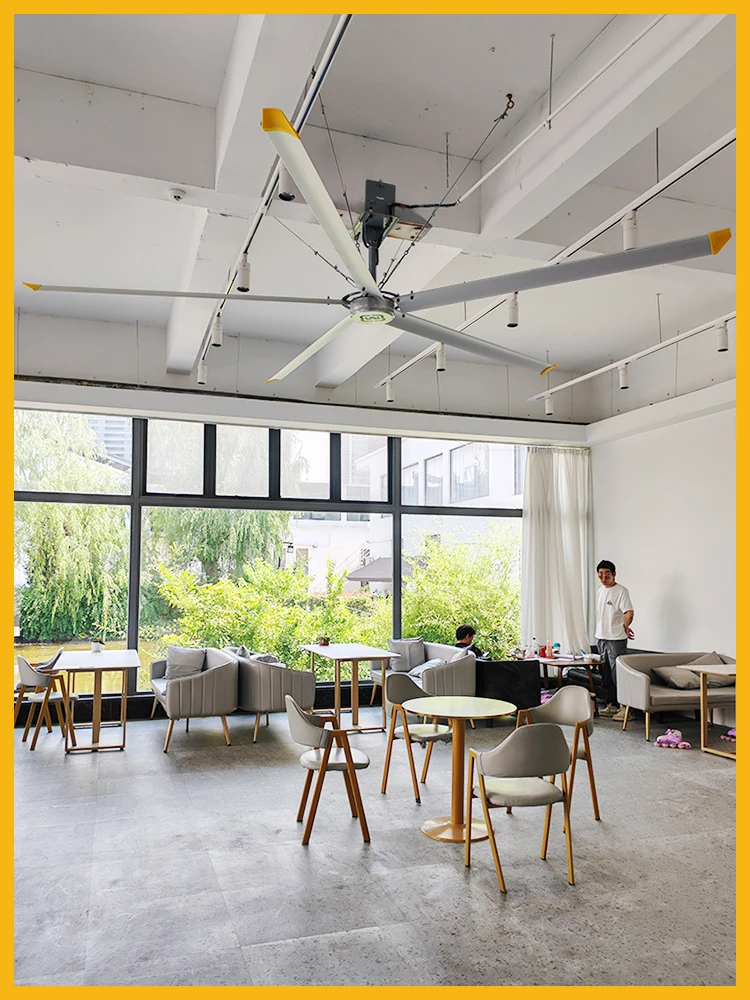 Hvls Fan, 16-24ft, Ceiling - detail 6