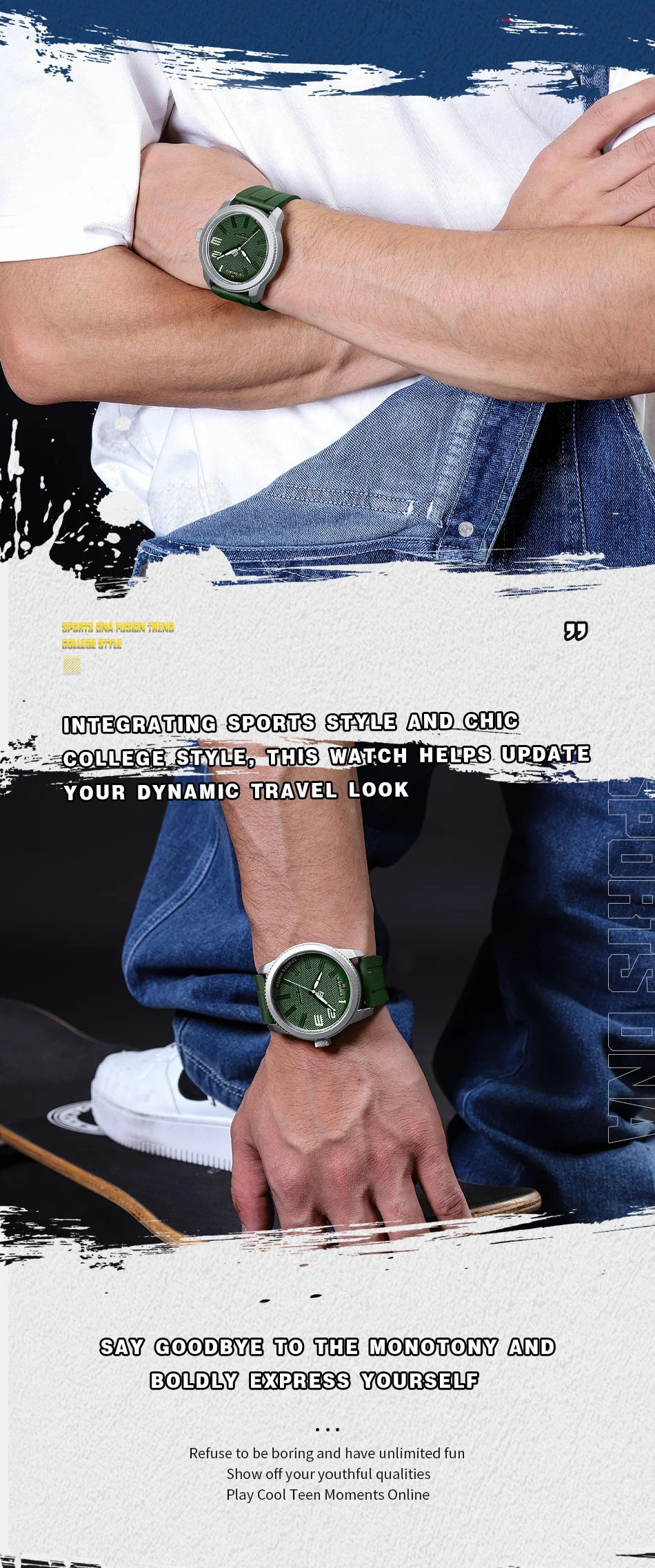 NAVIFORCE Men Wristwatch Top Brand Luxury Waterproof Watch Rubber Sport Business Original Quartz Male Clock Gift 9202T