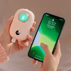 Hand Bank 2021 Cute Hand Warmer USB Rechargeable Mini Hand Warmer Power Bank With Lanyard