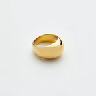 Ring Jewelry Dome Ring Unique Chunky Ring Signature Simple Dome Ring Jewelry Manufacturers