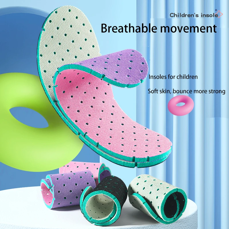 Childrens Sports Insoles Summer Breathable Shoe Pads Childrens Sports Insoles Summer Breathable Shoe Pads