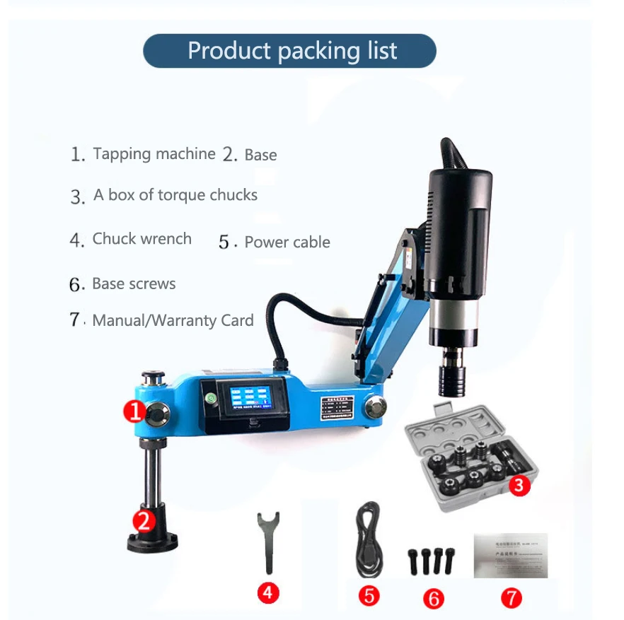 Electric Tapping Machine Double Tapping Machine Tap Machine Tapping ...