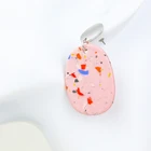Stone Earrings New Vintage Pendants Creative Synthetic Colorful Stone Earrings For Women Wholesale
