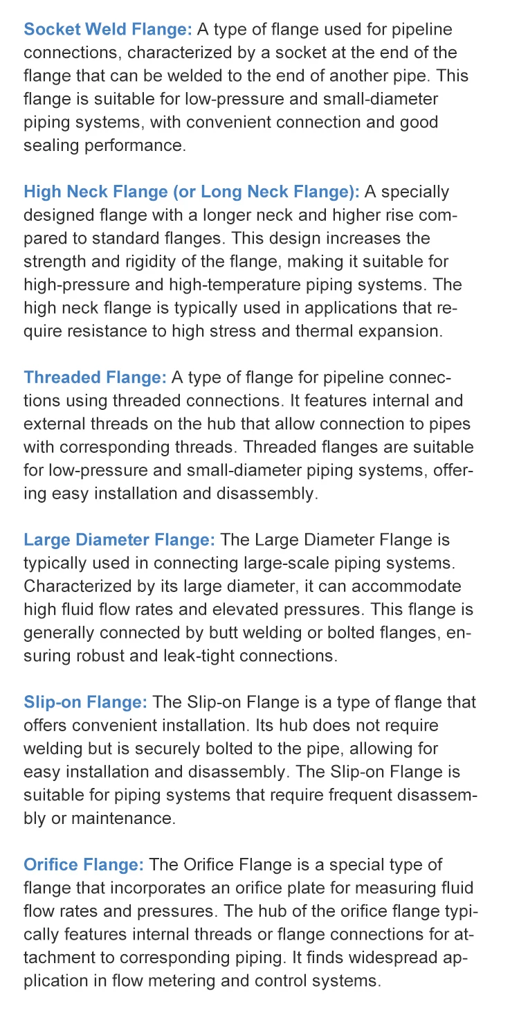 weld neck flange s