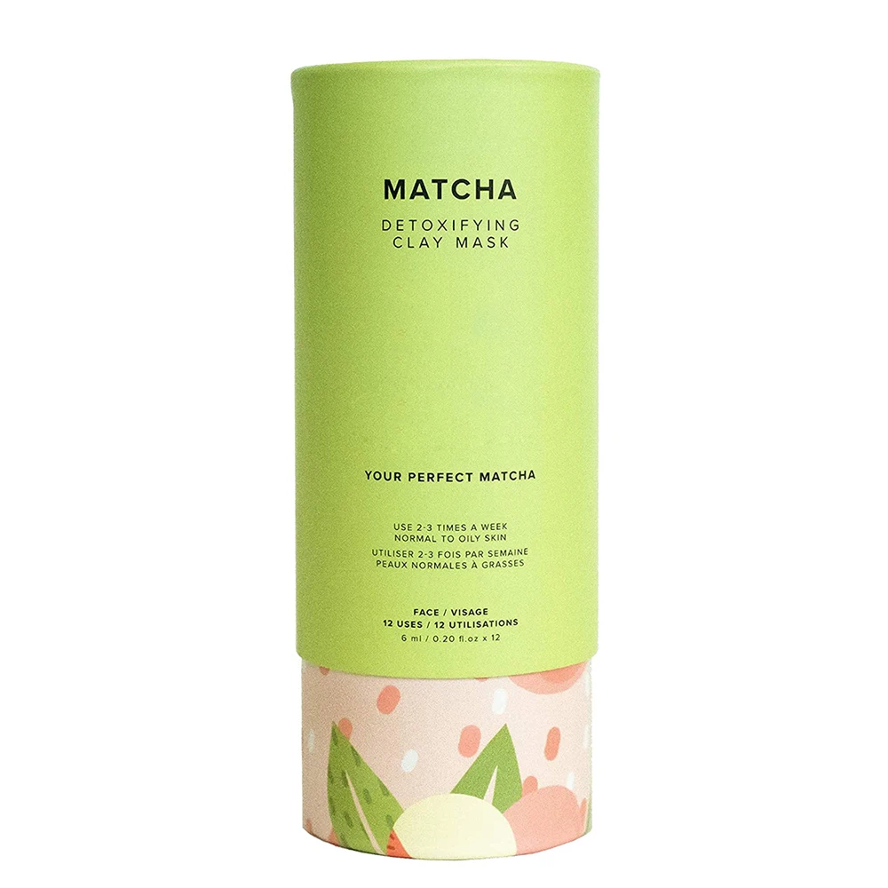 Korean Super Matcha Pore Deep Cleansing Face Clay Mask Nature Facial Skincare Beauty Products Acne Treatment Mud Mask Powder