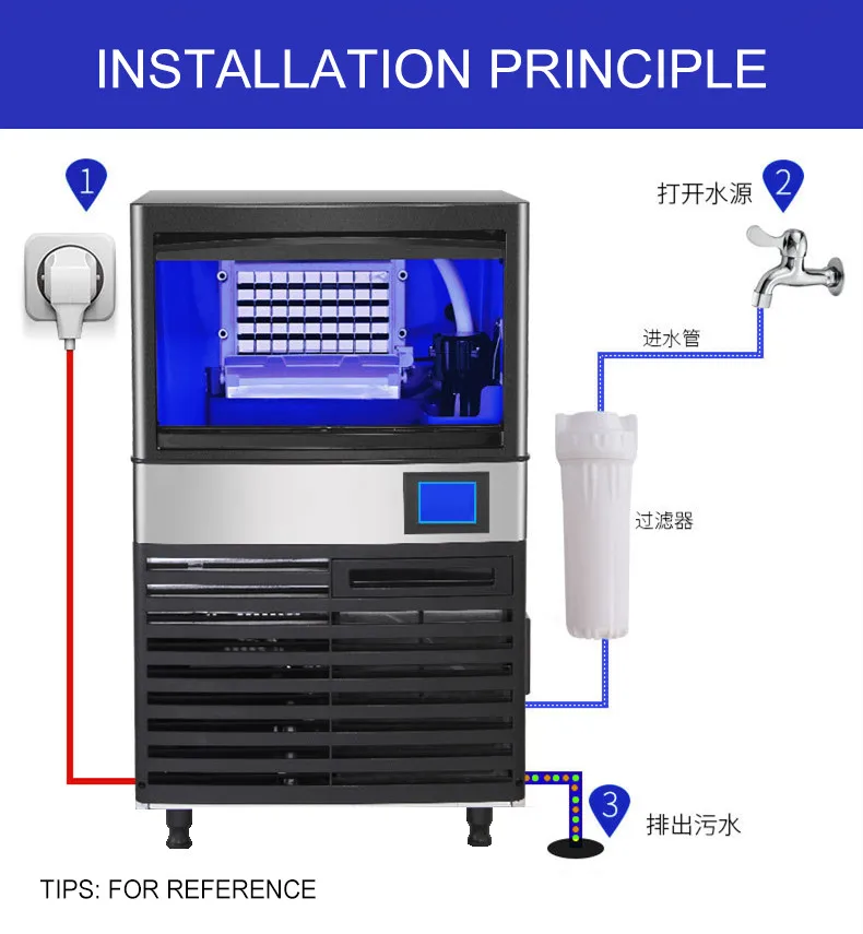 Best Price Commercial Ice Maker High Quality 110v Mini Ice Making