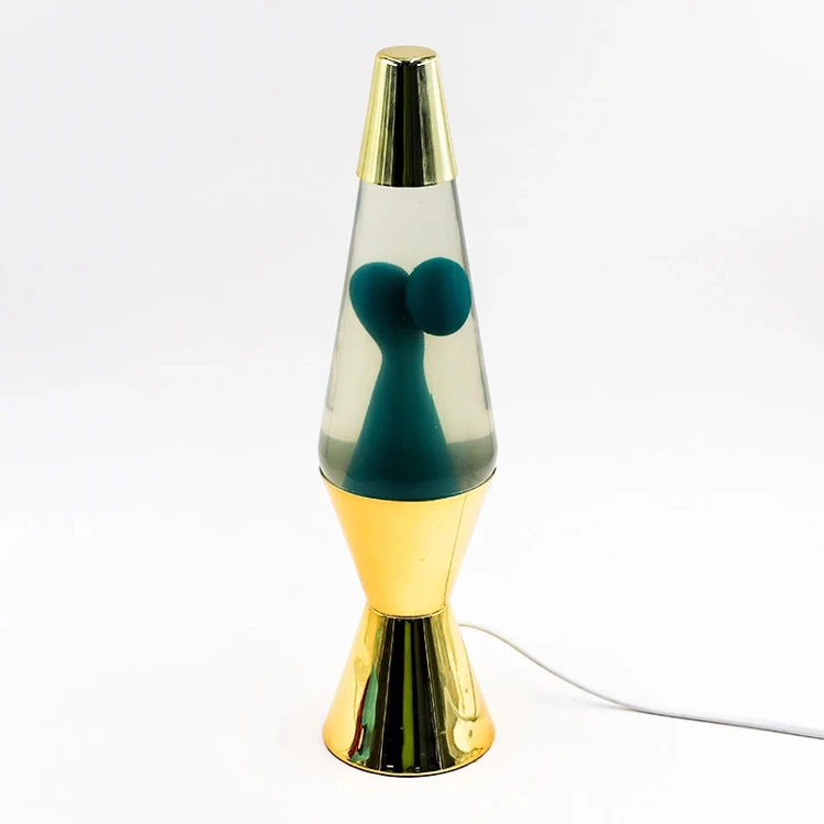 Glden base lava lamp