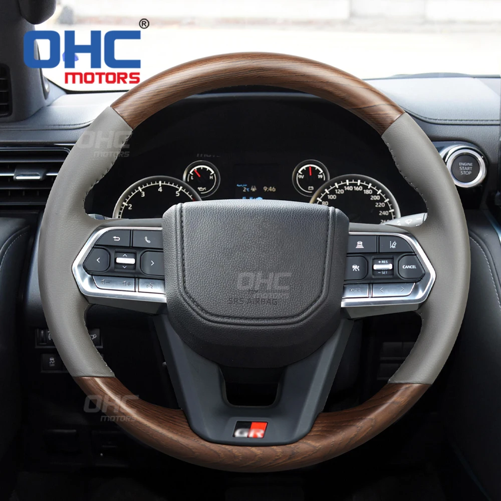 land cruiser steering wheel leather