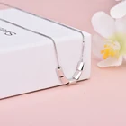 Jewelry Personalized Dropshipping Trendy Pendant Jewelry 925 Sterling Silver Chain Necklace For Women