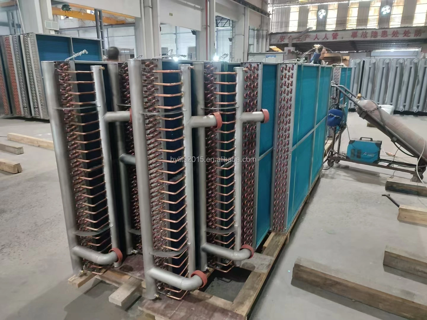 Custom Chilled Water Coil, AHU, Copper, Aluminum - detail 6